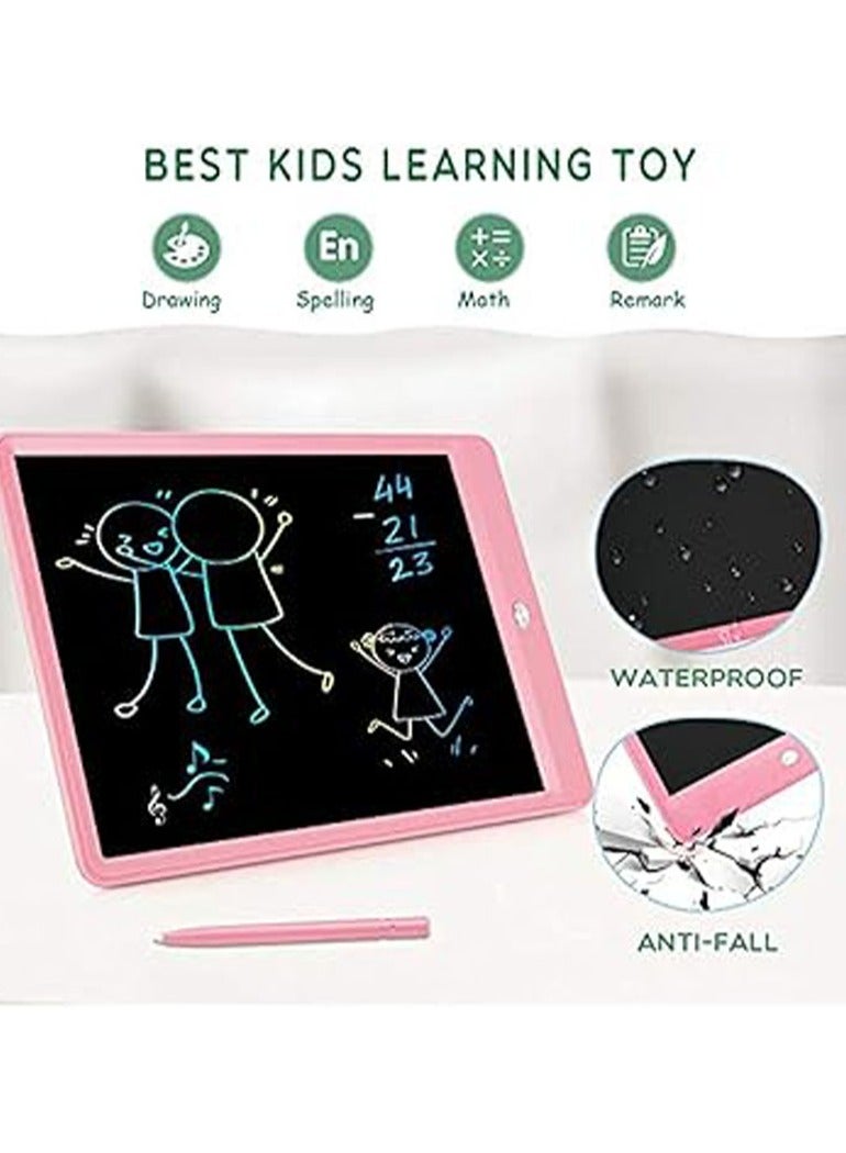 LCD Writing Tablet Doodle Board, 10 inch Colorful Drawing Tablet Writing Pad, Girls Gifts Toys for 3 4 5 6 7 Year Old Girls Boys  - Image 4