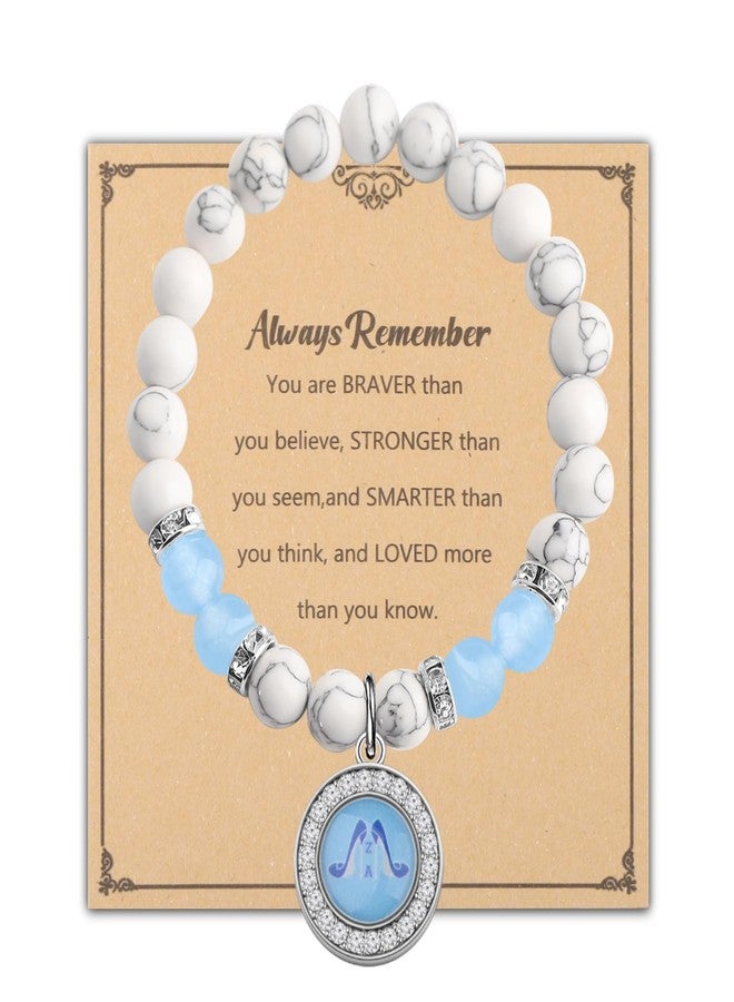 ميوسبارك سوار خرز مستوحى من أخوية MYOSPARK، هدية من مجوهرات الأخوية اليونانية، هدية من مستلزمات الأخوية اليونانية (48 خرزة) - Image 1