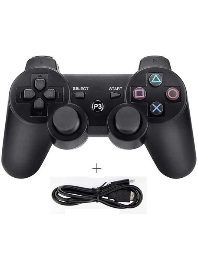 Wired PlayStation 3 Controller – DualShock 3 USB Gamepad with Vibration and Motion Sensors for PS3 - Image 2