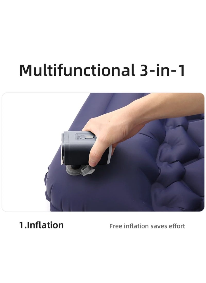 AROAQ Electric Air Pump Portable Wireless Air Compressor Inflator/Deflator Pumps for Inflatable Cushions Air Beds Boat Swimming Ring  - Image 5