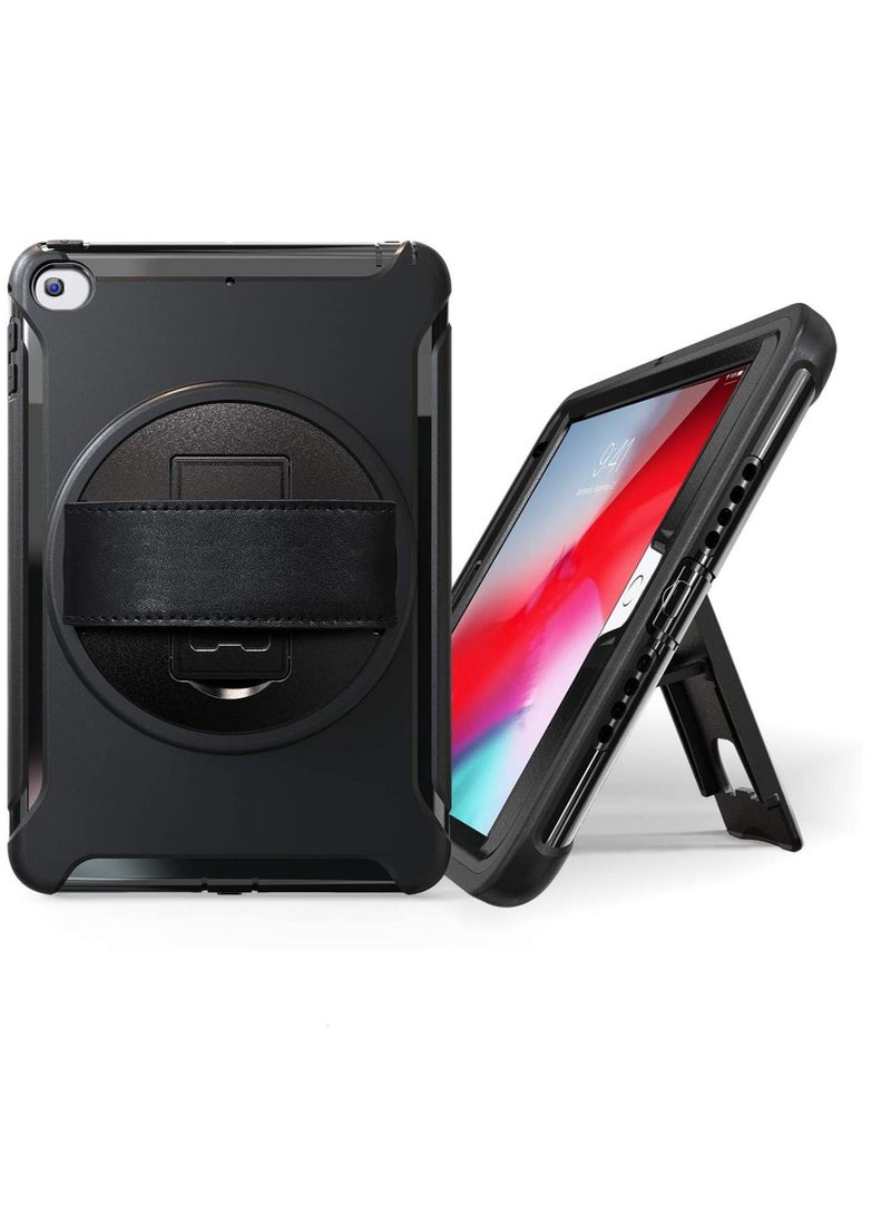 حافظة متينة لجهاز iPad مقاس 10.2 بوصة، مقاومة للصدمات، غطاء مقاوم للصدمات، حافظة متينة لجهاز iPad مع حامل، غطاء واقٍ كامل الجسم للأطفال، حماية من السقوط - Image 1