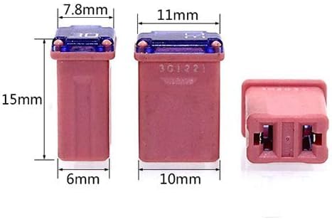 imjl 10 عبوة 608830 30 أمبير ميكرو كارتريدج فيوز ميكرو فيوز FMM Mcase فيوزات أنثوية ميكرو - Image 5