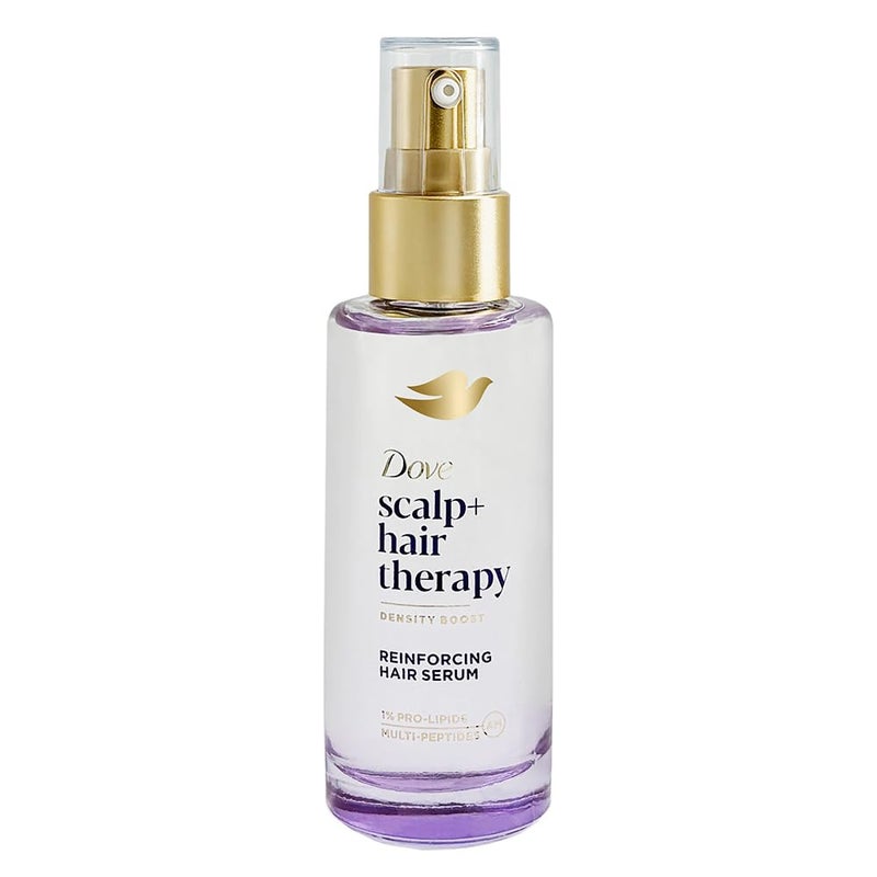Dove ScalpHair Therapy Density Boost Reinforcing Hair Serum with 1 ProLipids Multipeptides - Image 1