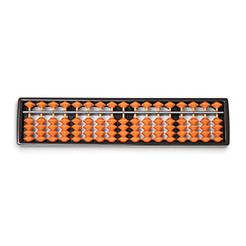Black long Di fang Digital Standard Abacus-25.4 cm-Professional 17-Column Soroban Calculator (Functional and Educational Tool) - Image 4