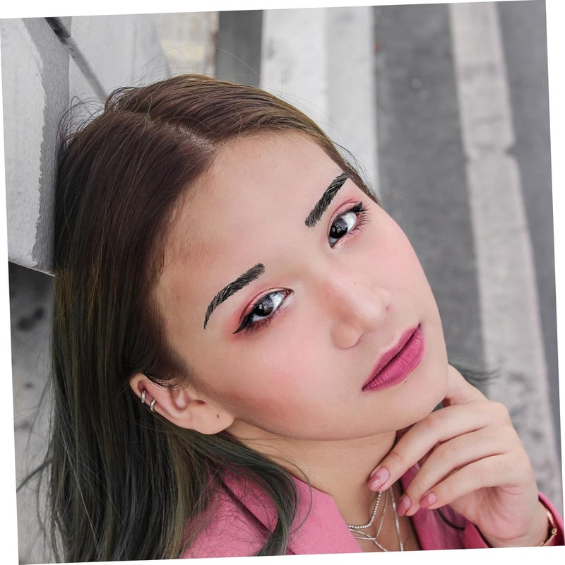 6sheets Full Natural Brows Seconds Brow Tattoos Temporary Stickers Easy to Apply - Image 4