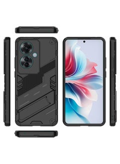 Generic oppo reno 11f Shockproof Protection Cover With Camera Stand And Protection  - Image 3