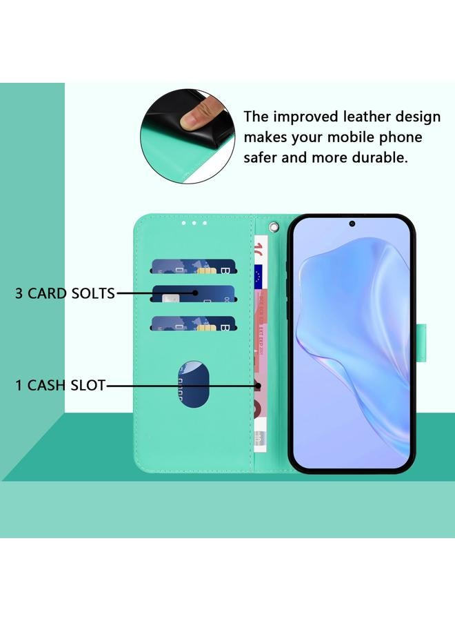 اس-توب جراب لهاتف Redmi Note 11T Pro+ 5G مصنوع من الجلد بلون سادة مع حبل - Image 4