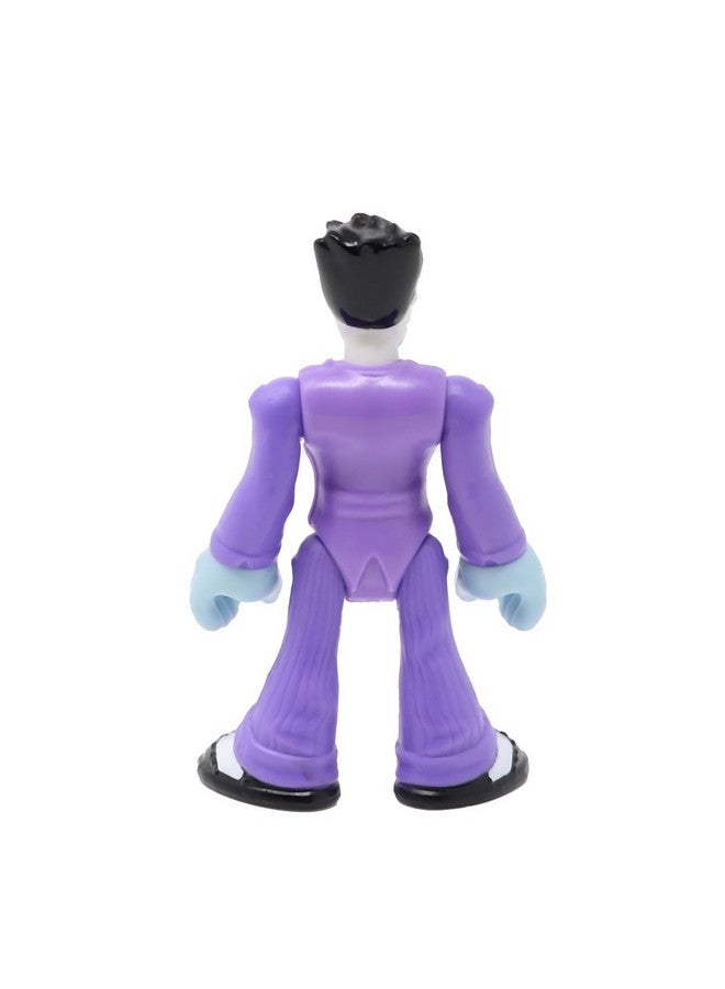 imaginext جزء بديل من إيميجينكست لمجموعة ألعاب فيشر-برايس المستوحاة من أبطال دي سي سوبر فريندز - شخصية الجوكر القابلة للتشكيل البديلة - Image 3