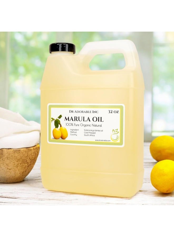 Dr. Adorable 32 OZ PREMIUM MARULA CARRIER OIL BY 100% PURE ORGANIC COLD PRESSED - Image 2