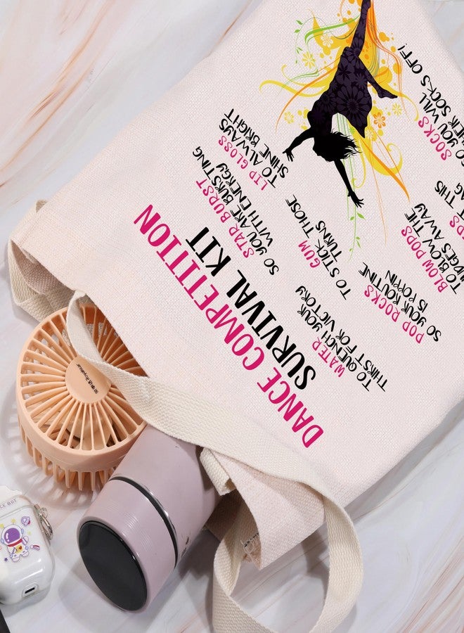 LEVLO Dancer Team Gift Dance Competition Survival Kit Cheer Competition Tote Bag for Sister Daughter Mother Dance Troupe Chief (DANCE COMPETITION) - Image 3