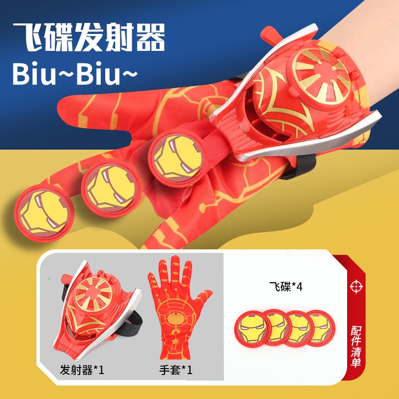 A Generation Of Spider Hero Deformation Watch Ejection Toy Wrist Launcher Ejection Frisbee Children'S Gift - Image 1