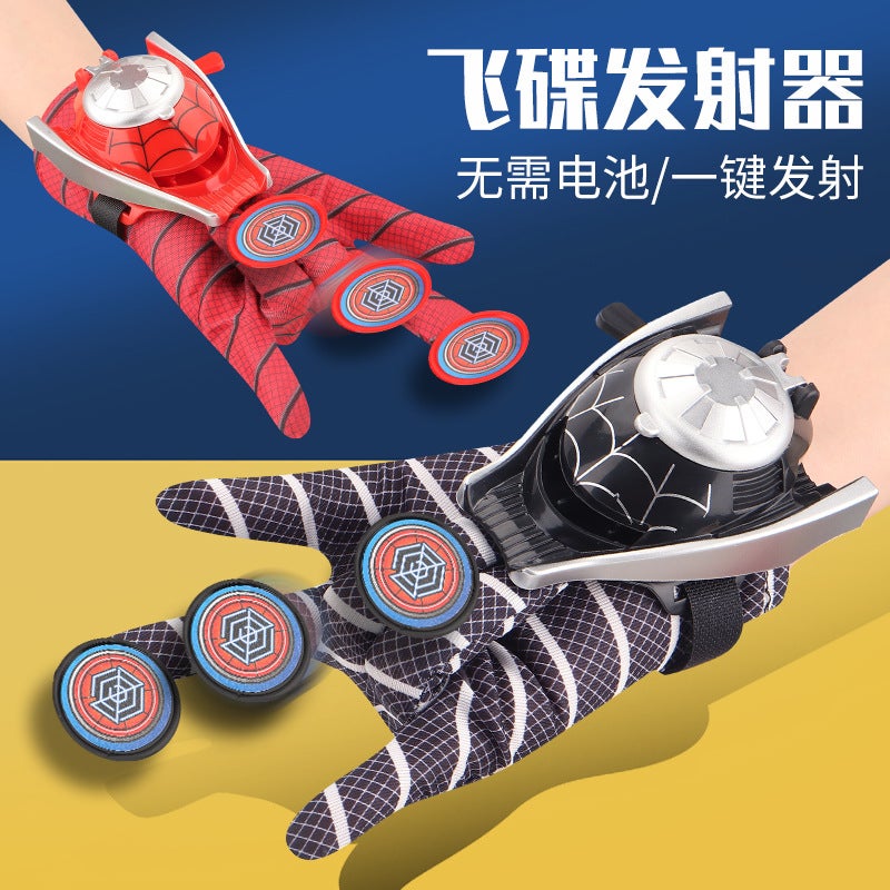 A Generation Of Spider Hero Deformation Watch Ejection Toy Wrist Launcher Ejection Frisbee Children'S Gift - Image 3