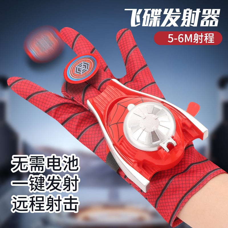 A Generation Of Spider Hero Deformation Watch Ejection Toy Wrist Launcher Ejection Frisbee Children'S Gift - Image 4