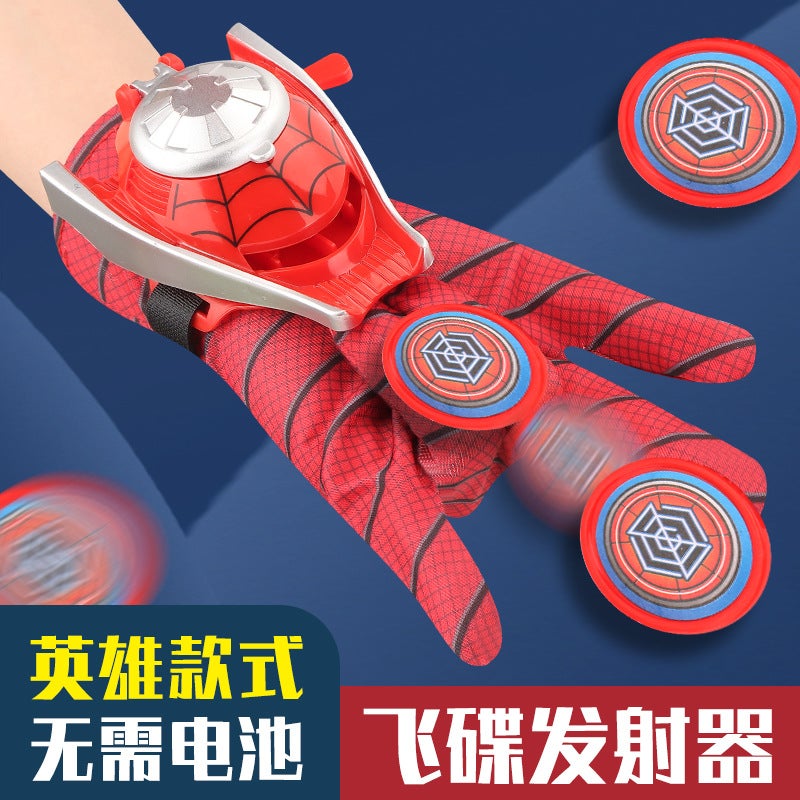 A Generation Of Spider Hero Deformation Watch Ejection Toy Wrist Launcher Ejection Frisbee Children'S Gift - Image 5