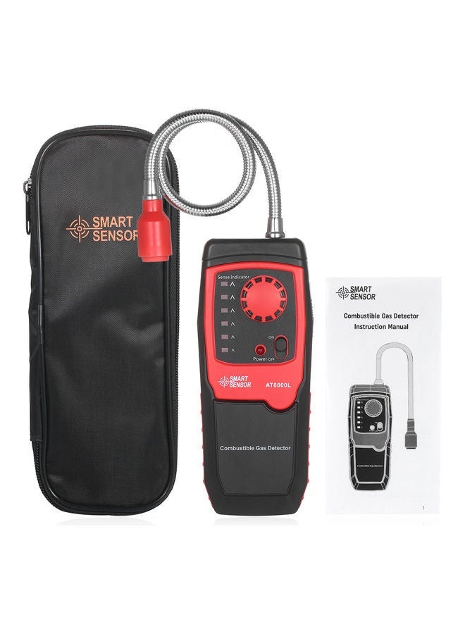 NIBEMINENT Smart Combustible Gas Tester Black/Red - Image 4
