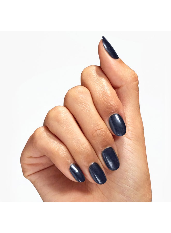 OPI Classic Nail Lacquer - Midnight Mantra, Blue, 15Ml - Image 2
