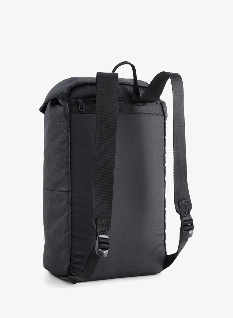 Puma PUMA Black-Puma Script AOP Small Pop Backpack  | Best Price UAE