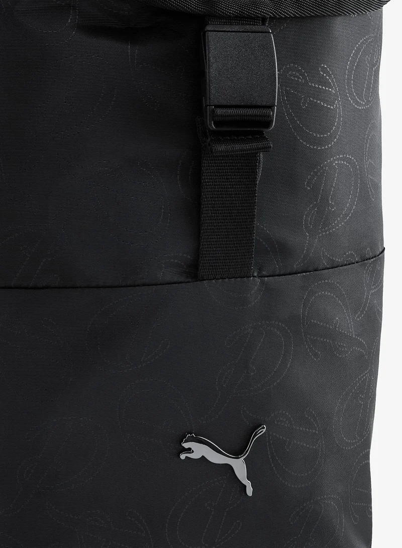 Puma PUMA Black-Puma Script AOP Small Pop Backpack  | Best Price UAE