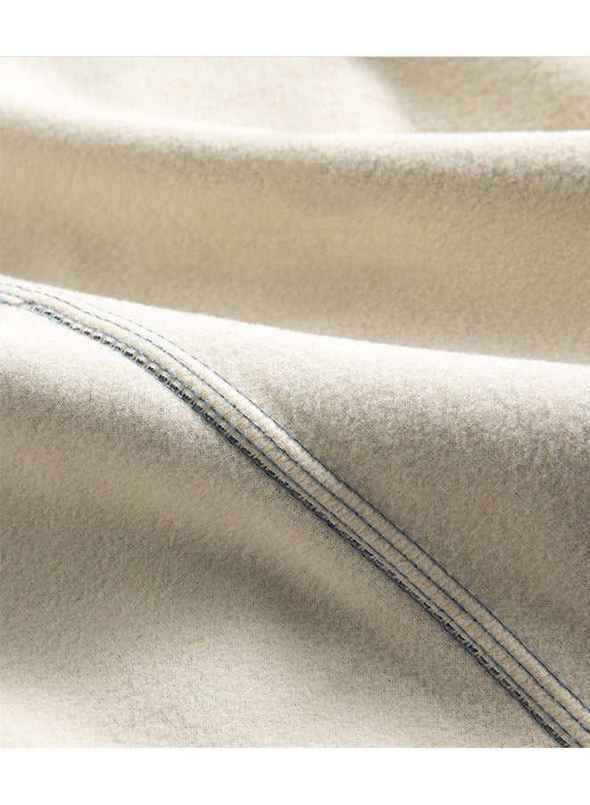 طقم بيجامات نسائي مكون من قطعتين بأكمام طويلة ورقبة دائرية وكنزة وبنطلون - Image 5