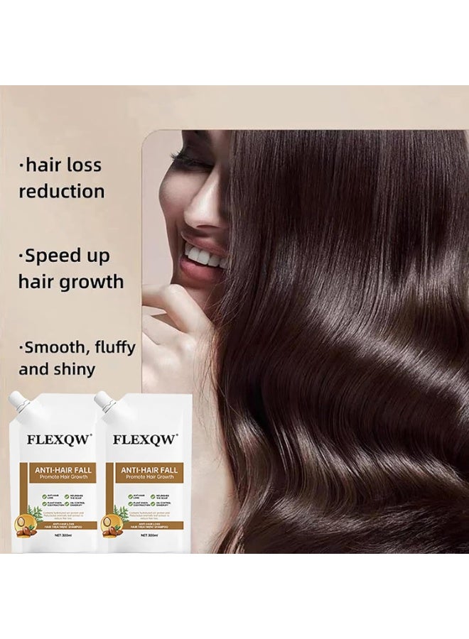 1 PCS Anti Hair Loss Shampoo, Promote Hair Growth and Thickening & Strengthening Shampoo with Various Plant Extracts for Thinning Hair Women（300ml） - Image 2