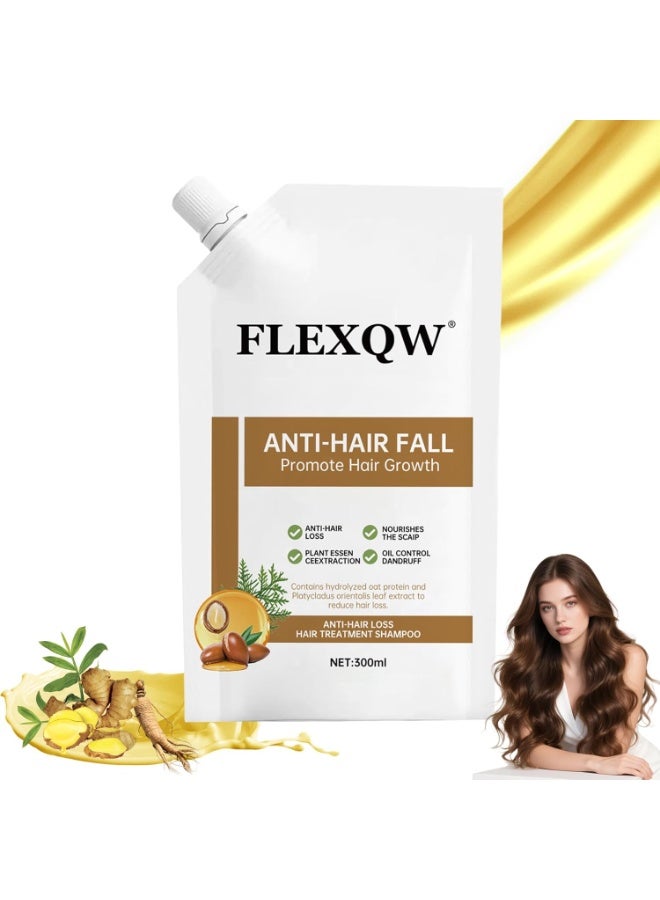 1 PCS Anti Hair Loss Shampoo, Promote Hair Growth and Thickening & Strengthening Shampoo with Various Plant Extracts for Thinning Hair Women（300ml） - Image 1