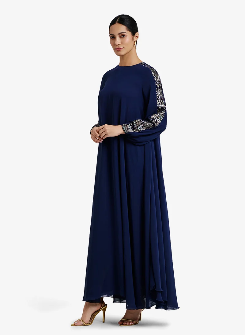 CHASE  Embellished Sleeves Kaftan for Women | Best Price UAE
