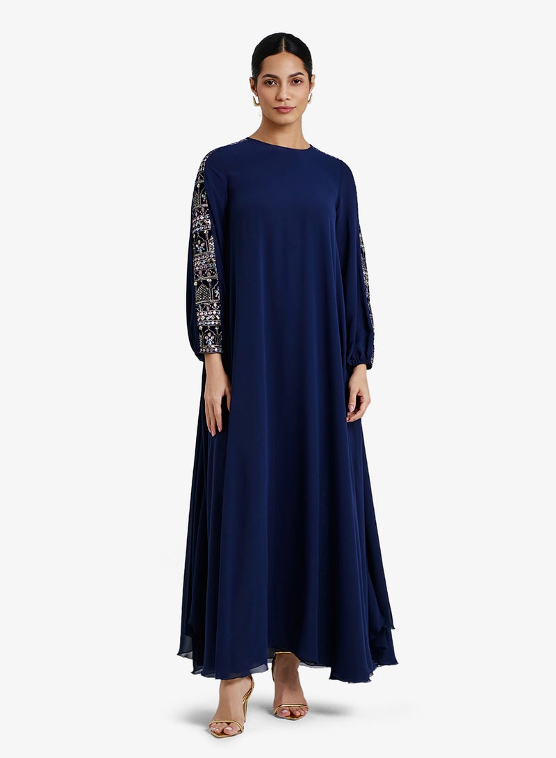 CHASE Embellished Sleeves Kaftan - Image 1