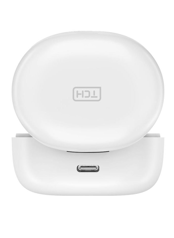 TCH Wireless Earbuds Boom Trap L30 White Noise Clear Voice Earphone & Hifi Sound Smart Touch & 6 Hours Playtime 30H Standby Time, 480mAh Water-Resistant IPX4 Earbud With Bluetooth 5.3 Earphones IOS+Android - Image 3