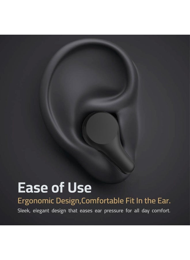 TCH Wireless Earbuds Boom Trap L30 White Noise Clear Voice Earphone & Hifi Sound Smart Touch & 6 Hours Playtime 30H Standby Time, 480mAh Water-Resistant IPX4 Earbud With Bluetooth 5.3 Earphones IOS+Android - Image 5