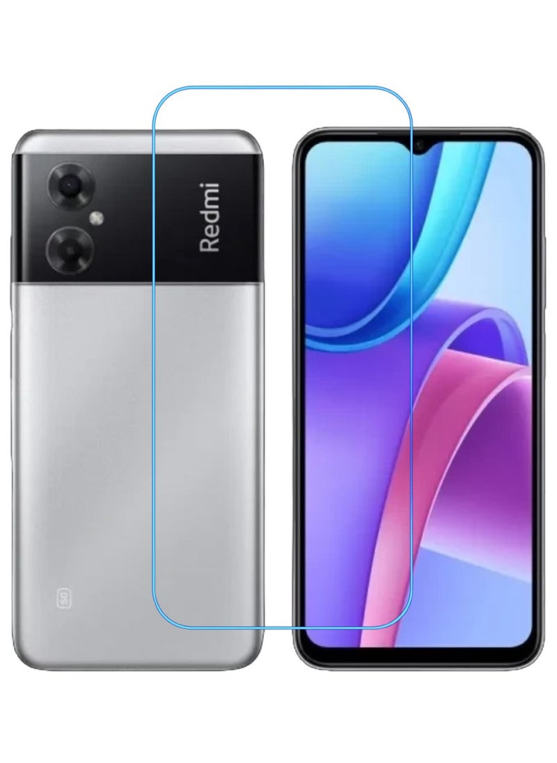 ACLIX Antistatic ESD Dustproof Premium Quality High Definition Clear Tempered Glass Screen Protector Designed For Xiaomi Redmi Note 11R - Image 1