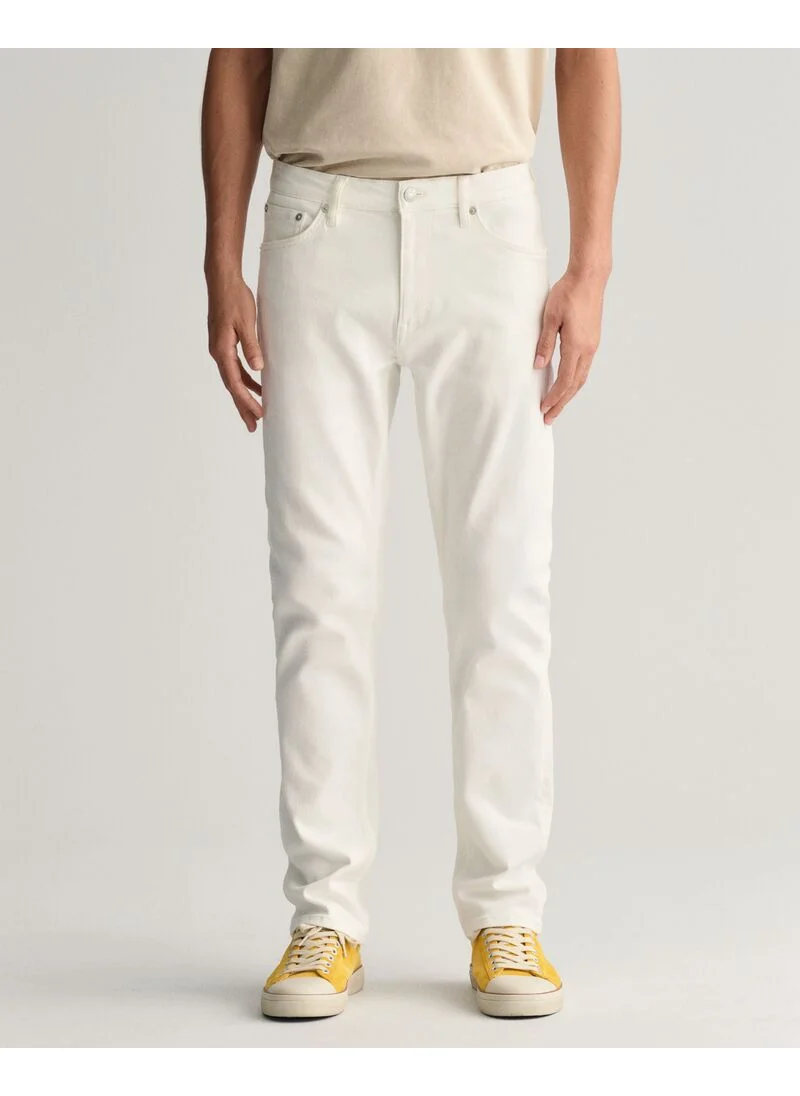 غانت Gant Regular White Jeans