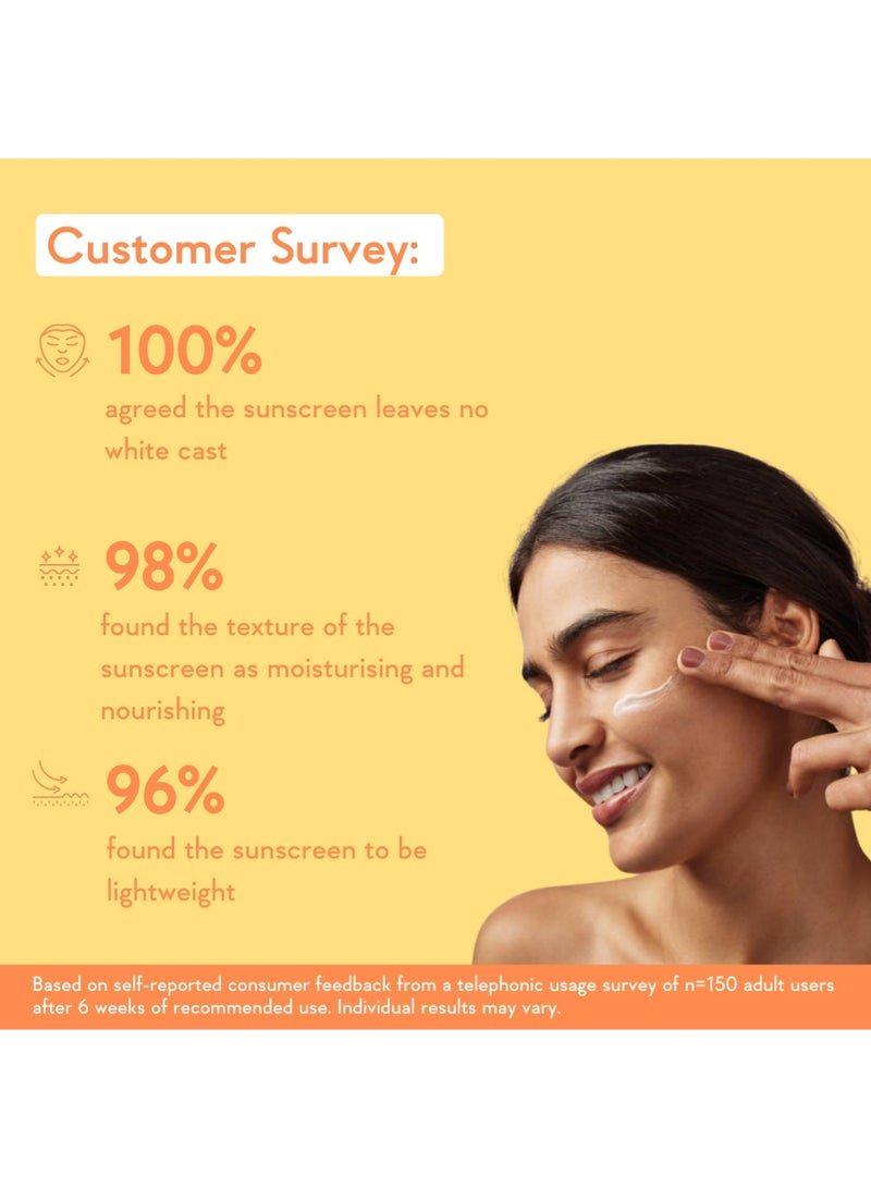 Invisible Gel Sunscreen SPF 50+ PA++++ - Ultra Light Weight, Oil Free with Broad Spectrum Protection & No White Cast - 50 Grams - view 2