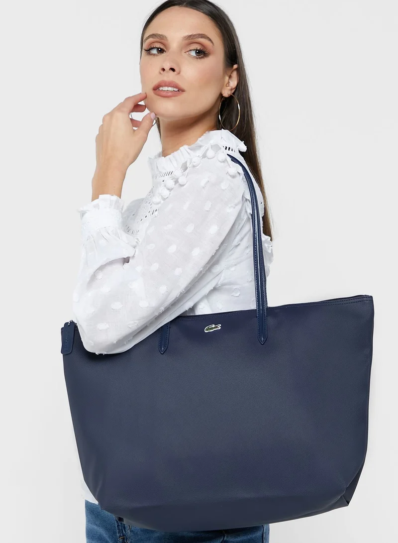 LACOSTE Zip Around Tote Bag