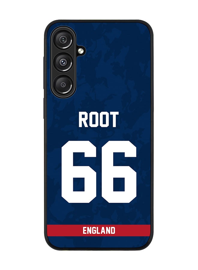 Stylizedd For Samsung Galaxy A16 / A16 5G Case,Slim fit Camera Protection, Shockproof Thin Phone cover - England Joe Root, Jersey No 66 - Image 1