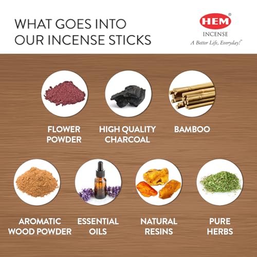 Hem Egyptian Musk Incense Sticks – Pack of 6 Boxes (120 Sticks Total, 9-Inch Long) | Natural Hand-Rolled Aroma for Meditation, Rituals, Relaxation & Odor Removal | 20g Each Box - Image 2