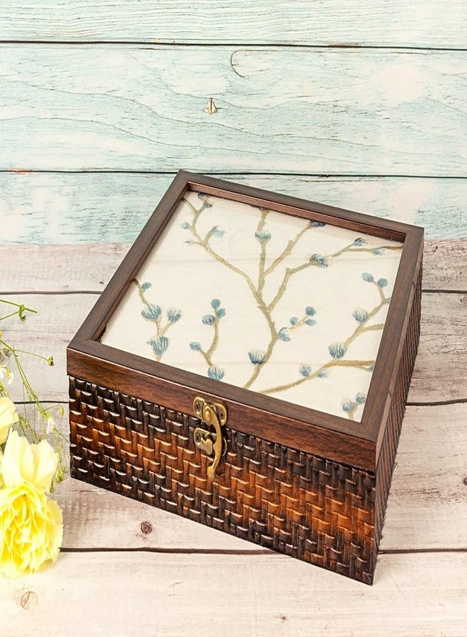 AD ARTS Indian Essence Antique Cutlery Holder | Handicraft item For Storing Cutlery or Accessories or Jewellery. - Image 2