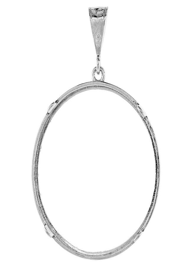 سابرينا سيلفر عملة فضية إسترلينية مكسيكية من فئة 1 بيزو، إطار 34 مم، ظهر شوكي، قطع ماسي. العملة غير متضمنة. - Image 3