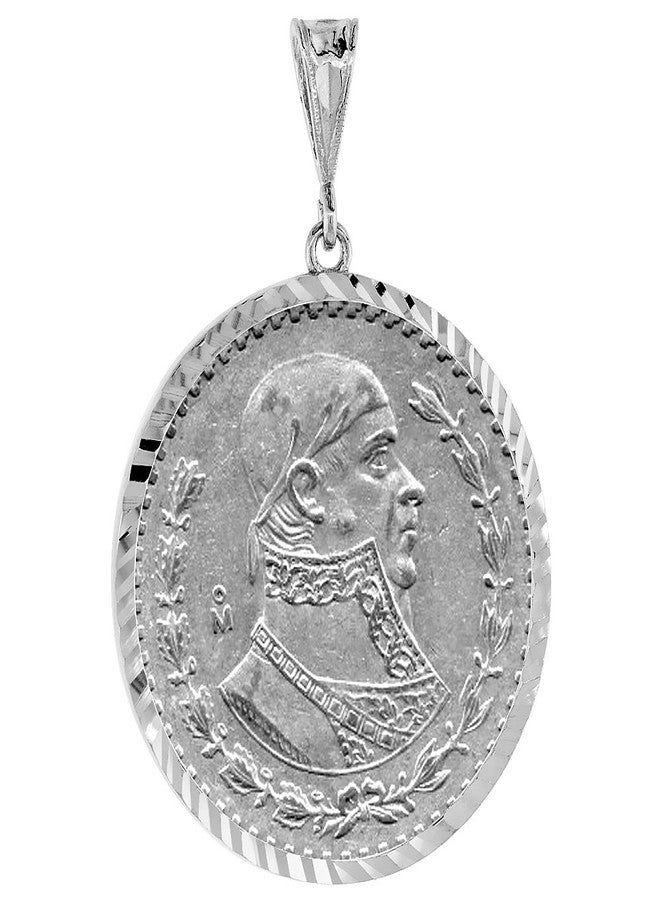 سابرينا سيلفر عملة فضية إسترلينية مكسيكية من فئة 1 بيزو، إطار 34 مم، ظهر شوكي، قطع ماسي. العملة غير متضمنة. - Image 1