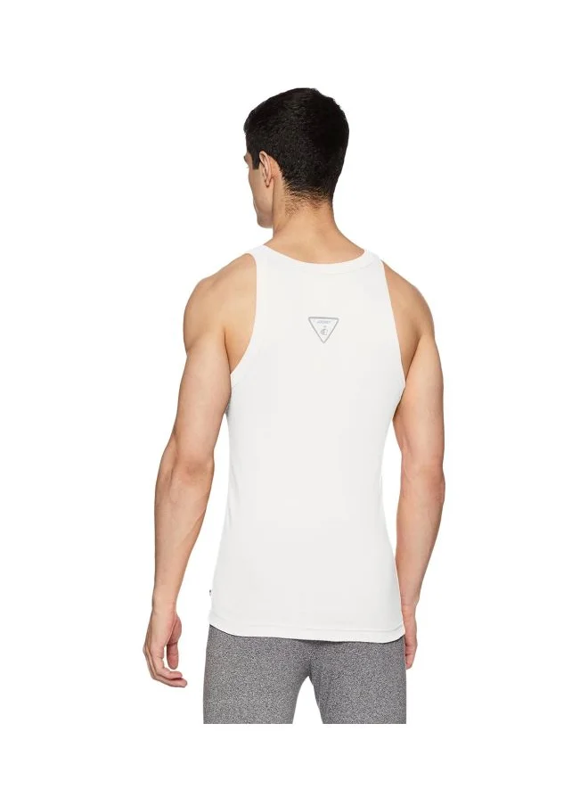 JOCKEY Jockey US26 Men Super Combed Cotton Rib Square Neckline Gym Vest
