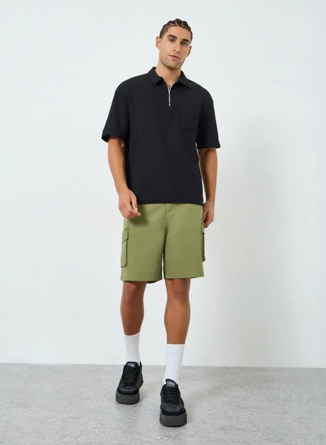 ستايلي شورت كارجو بقصة واسعة