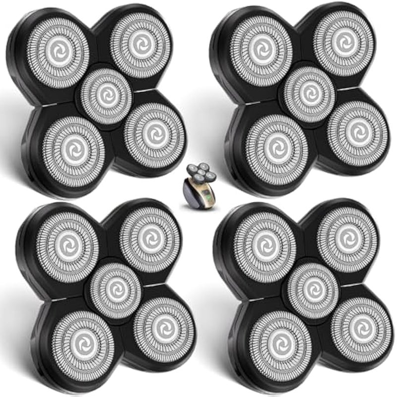 4 Pack Blades Refills Compatible with Freebird Shaver - Image 1