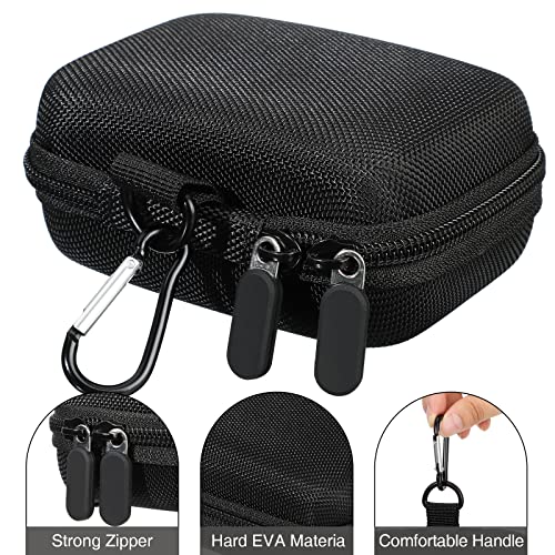 Sanwuta 4 Pcs Playing Card Case Hard EVA Travel Carrying Case for Classic Game Playing Card Box, 5 x 3.6 x 2.2 Inches (Not Including Cards)(Black) - Image 4