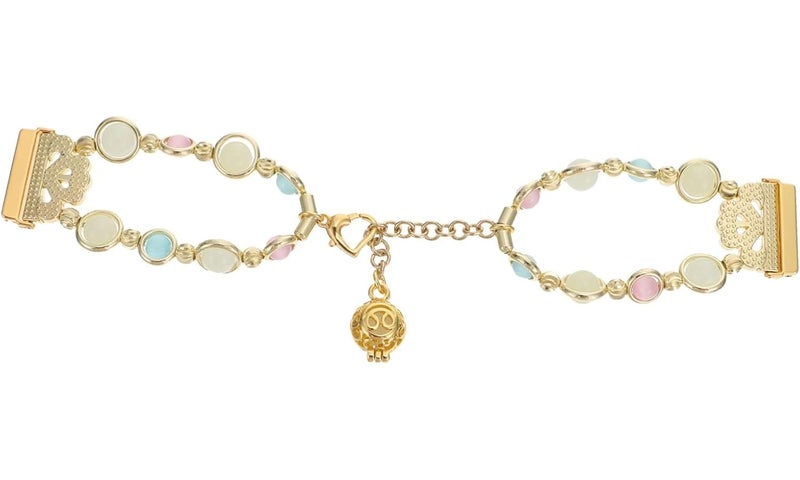 Golden Handmade Luminous Watchband And Comfortable Bracelet For Ladies - Image 1