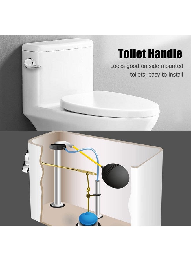 Ancable for TOTO Toilet Handle Replacement Parts Kit, Universal THU068#CP Trip Lvr for St743S Side Mount Toilet Flush Tank Lever Handle for TOTO Kohler Toilet Tank, 1-Pack Copper Lever - Image 5