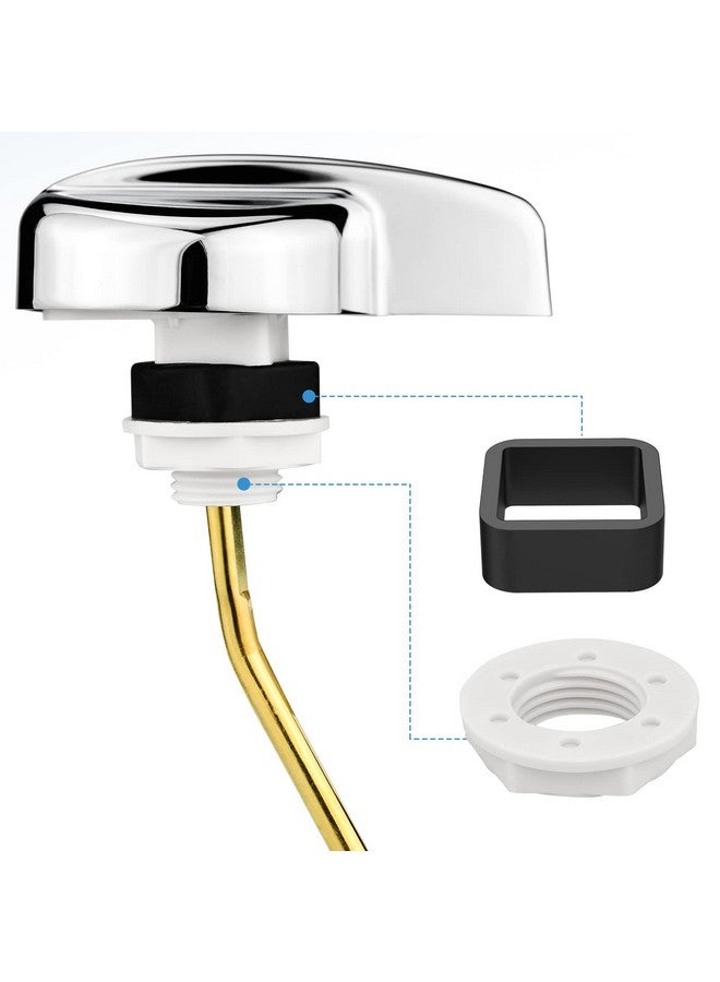 Ancable for TOTO Toilet Handle Replacement Parts Kit, Universal THU068#CP Trip Lvr for St743S Side Mount Toilet Flush Tank Lever Handle for TOTO Kohler Toilet Tank, 1-Pack Copper Lever - Image 2