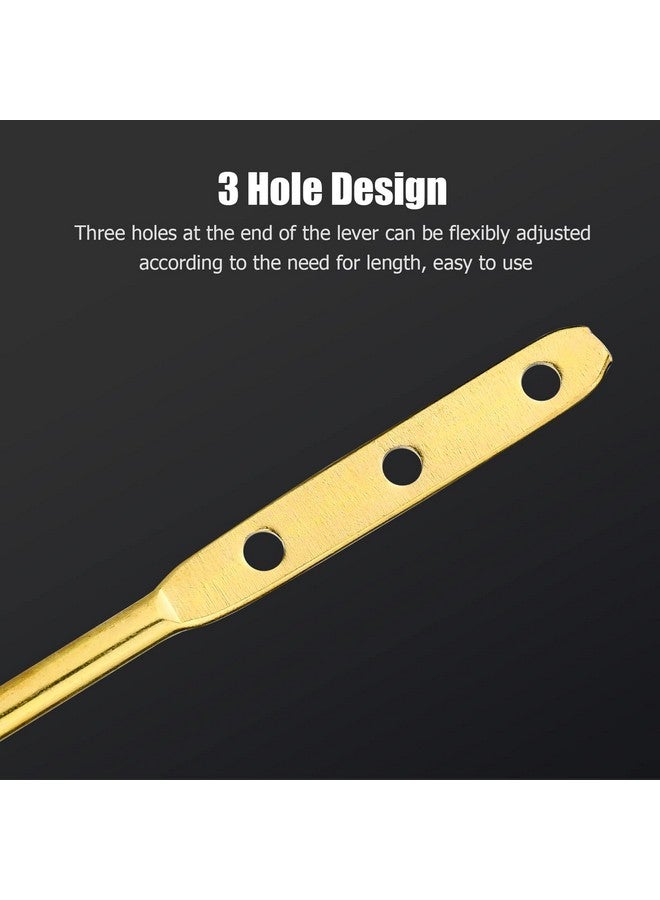 Ancable for TOTO Toilet Handle Replacement Parts Kit, Universal THU068#CP Trip Lvr for St743S Side Mount Toilet Flush Tank Lever Handle for TOTO Kohler Toilet Tank, 1-Pack Copper Lever - Image 3