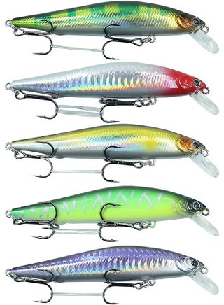 Fishing Lures For Bass, 5Pcs Topwater Bass Lures Slow Sinking Bionic Swimming Lures, Swimbait Hard Baits Crankbait Lifelike Fishing Lures Kit For Freshwater Saltwater Fishing - pzsku/ZFBB73900AB069878ECA7Z/45/_/1705590323/3922be73-ad65-43ec-8a6d-93d0730b1ece