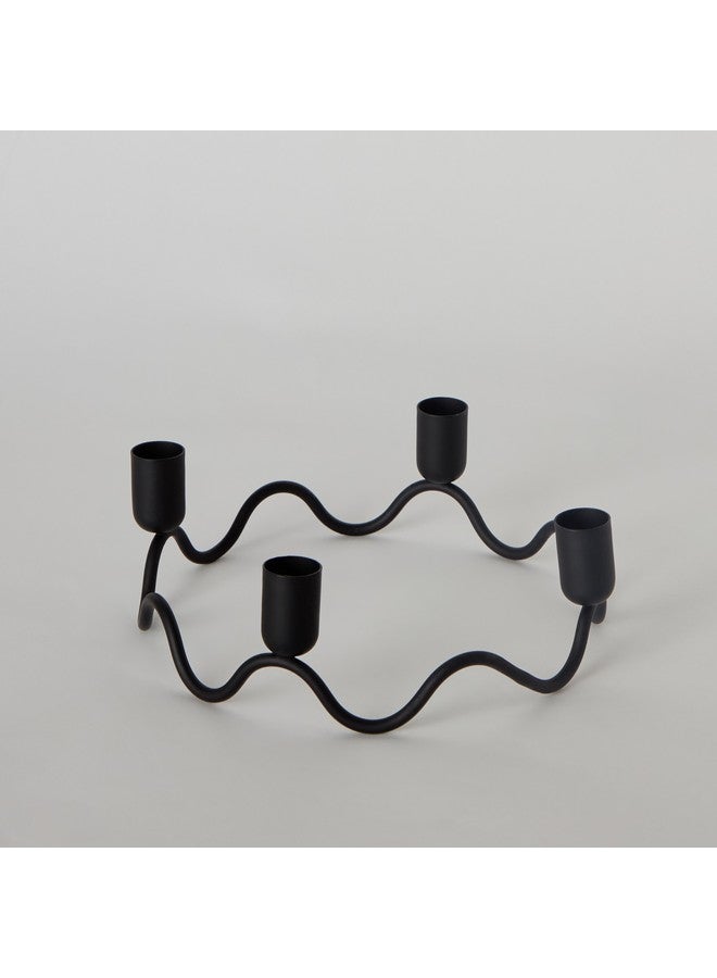 Home Box Calot Metal Multi Taper Candleholder 20 x 20 x 7 cm - Image 5