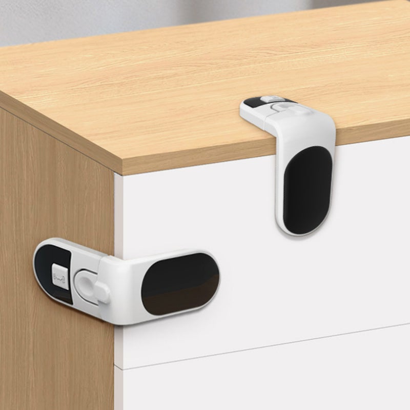 Baby Safety Cabinet Locks, Durable ABS Material, One-Key Switch for Easy Use - Image 5