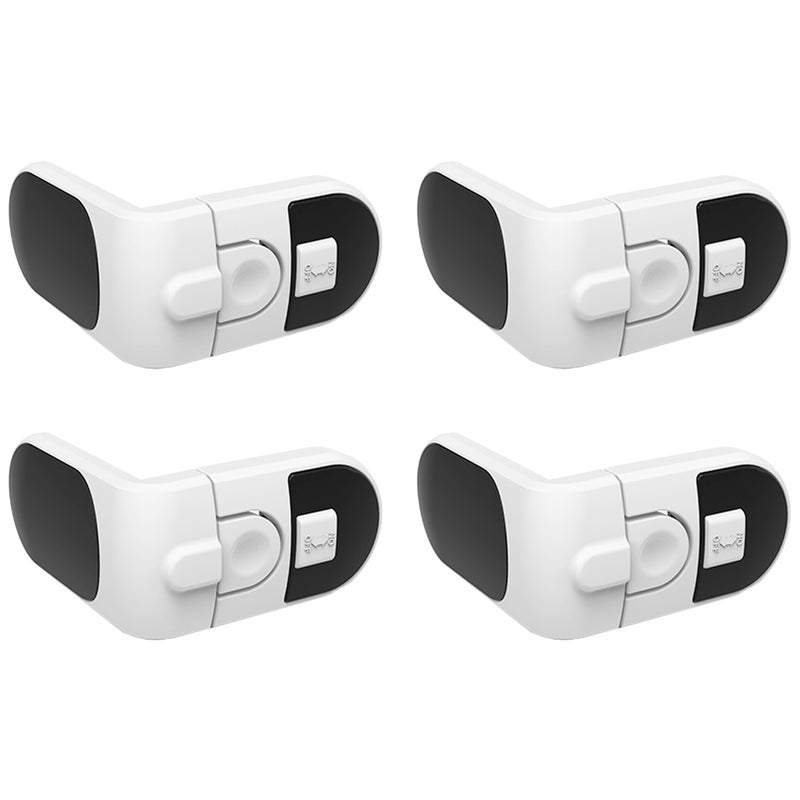 Baby Safety Cabinet Locks, Durable ABS Material, One-Key Switch for Easy Use - Image 1